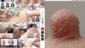 じっくりと接写撮影した勃起乳首