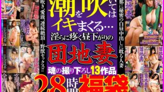 潮を吹いてはイキまくる… 淫らに疼く昼下がりの団地妻 魂の撮り下ろし13作品28時間福袋