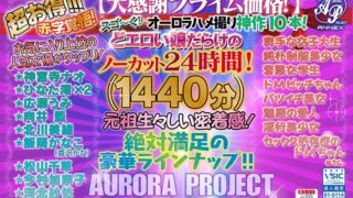 【福袋】オーロラハメ撮り神作10本！スゴ～く！どエロい娘だらけのノーカット24時間！【大感謝プライム価格！】
