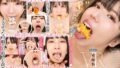 【VR】咀嚼物VR 食べてる女の口の中