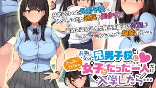 共学になった元男子校にチョロい性格の女の子がたった一人だけ入学したら… The Motion Anime-前編-