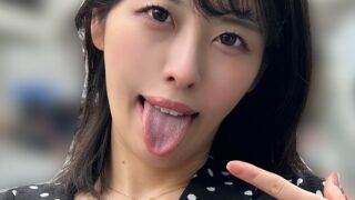 街角で声をかけて口内観察させてもらう スレンダーOL あいちゃん