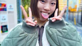 街角で声をかけて口内観察させてもらう オーガニックスーパー勤務 はつみちゃん