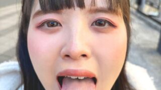 街角で声をかけて口内観察させてもらう コールセンターアルバイト あむちゃん