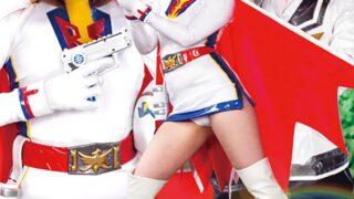 科学鳥人隊スワンファイター 丸呑み消化地獄 蘭々