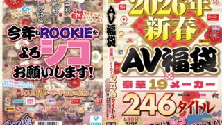2026年新春AV福袋 豪華19メーカー 246タイトル480分 新年あけまシコおめでとうございます！