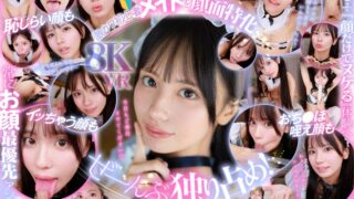 【VR】ウブで、健気で、照れ屋さん。ゼロ距離で恥じらいスケベご奉仕【顔面特化】僕専用性処理メイド 渚あいり sivr00474