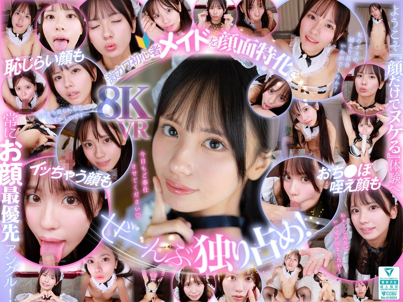 【VR】ウブで、健気で、照れ屋さん。ゼロ距離で恥じらいスケベご奉仕【顔面特化】僕専用性処理メイド 渚あいり sivr00474